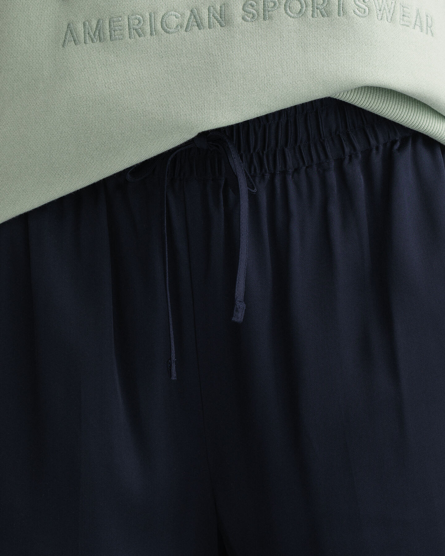 Pull-On satijnen short