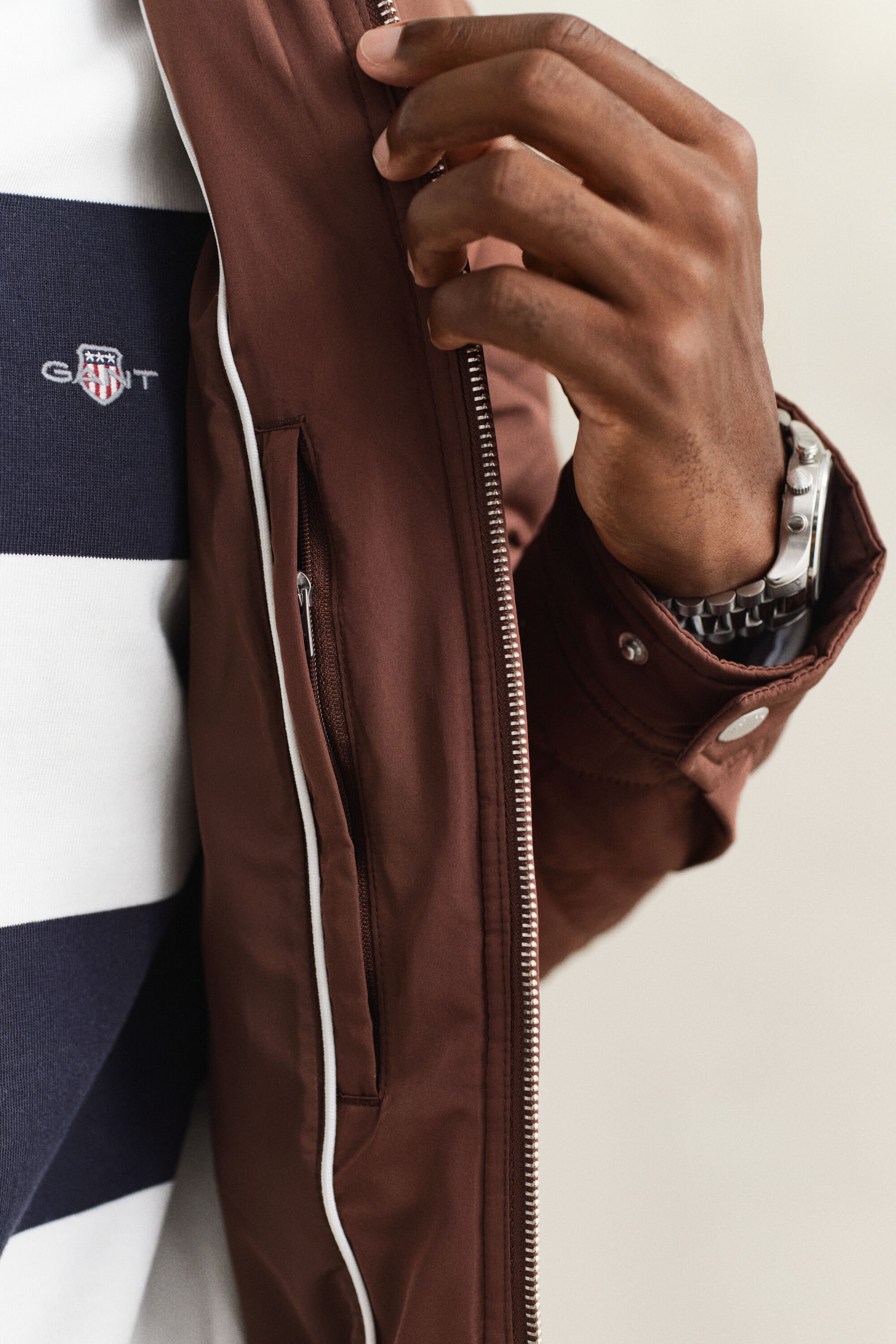 Gewatteerde Windcheater