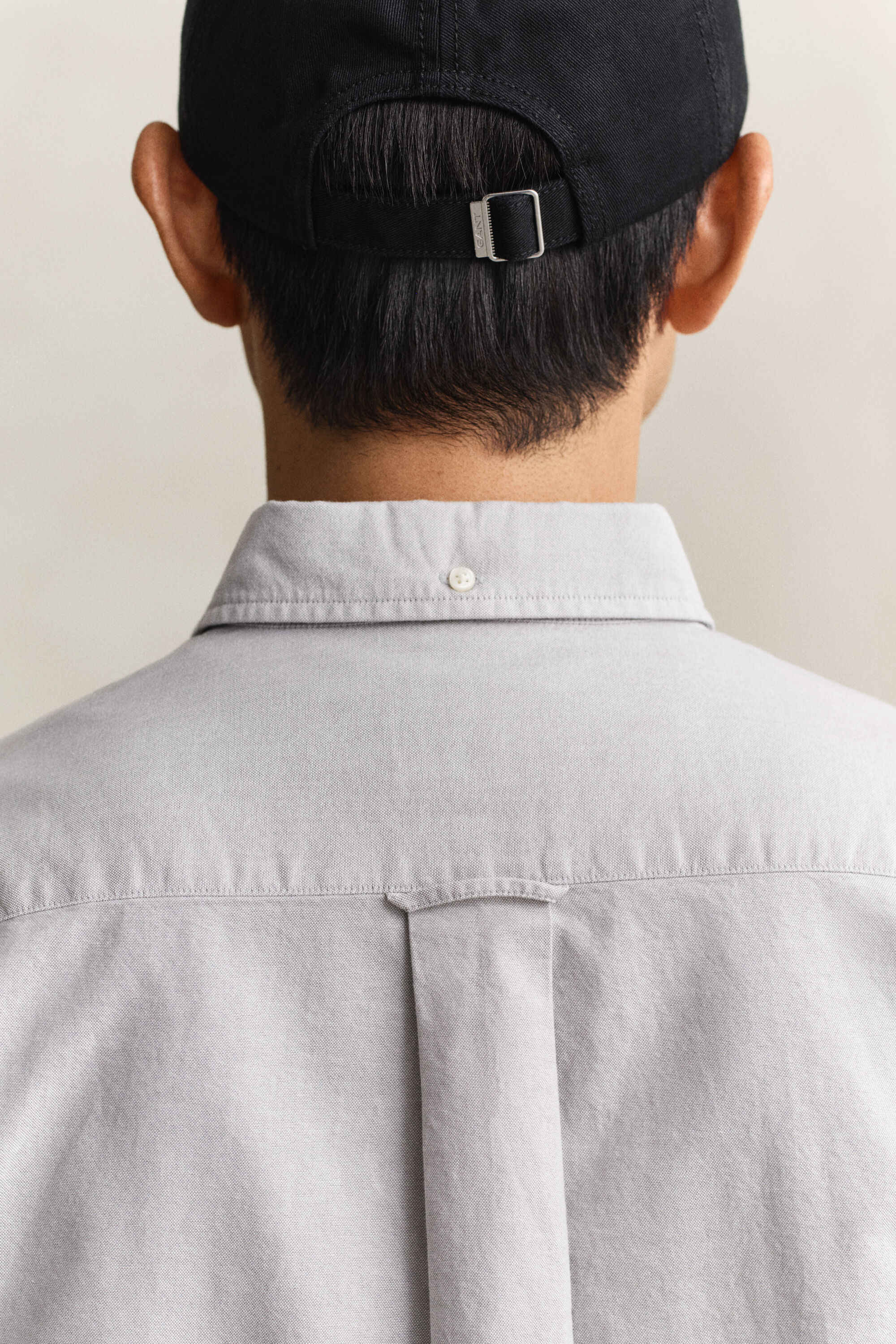 Klassiek Oxford-overoverhemd met korte mouwen