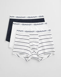 Set van drie boxershorts met smalle streepjes