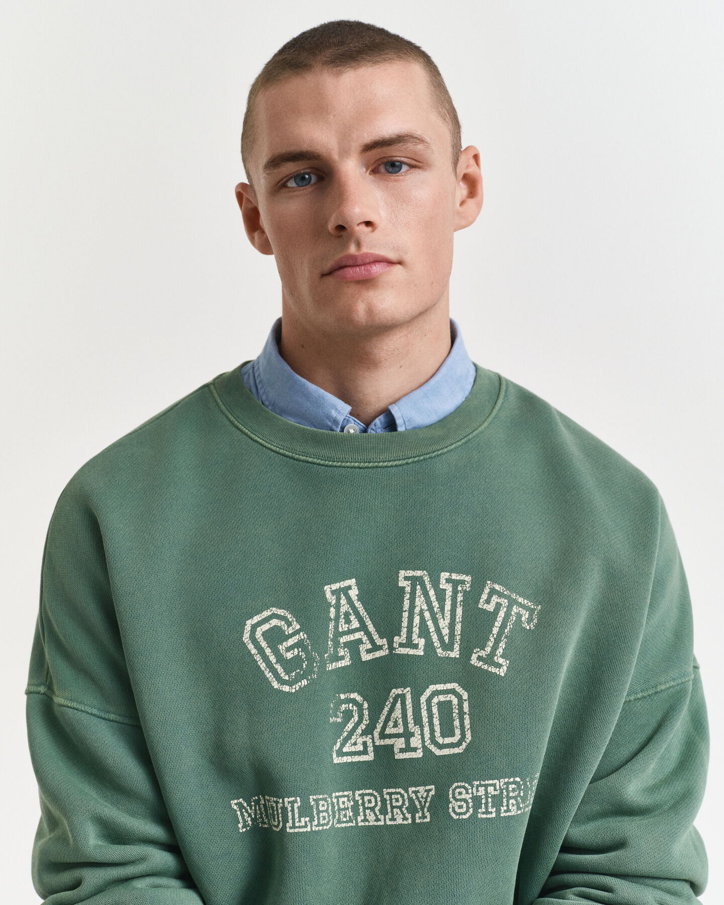 Graphic sweatshirt met ronde hals