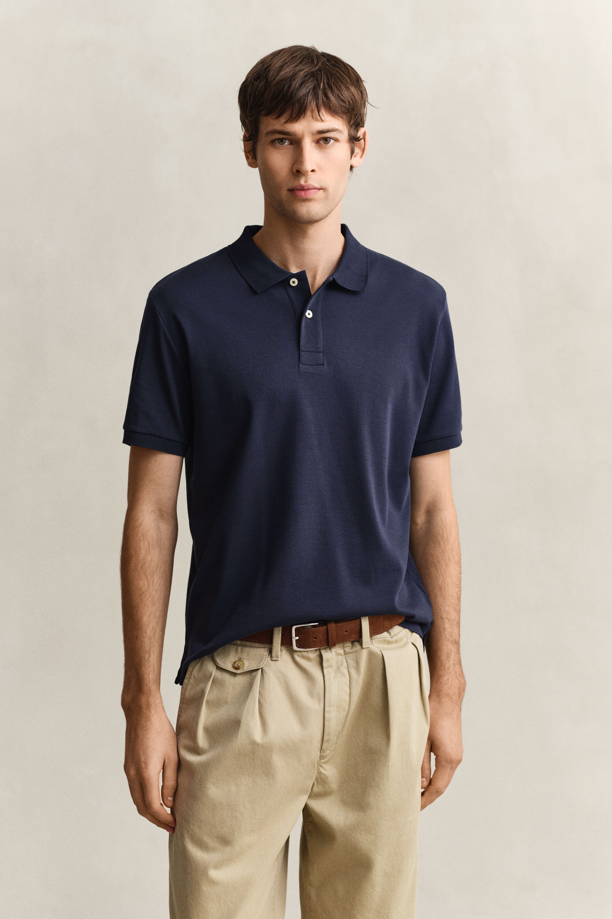 Interlock poloshirt