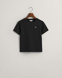 Teen Girls Shield T-shirt met rib