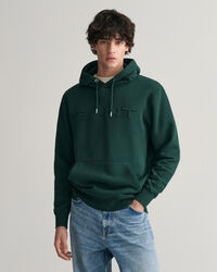 Gebosseleerde hoodie