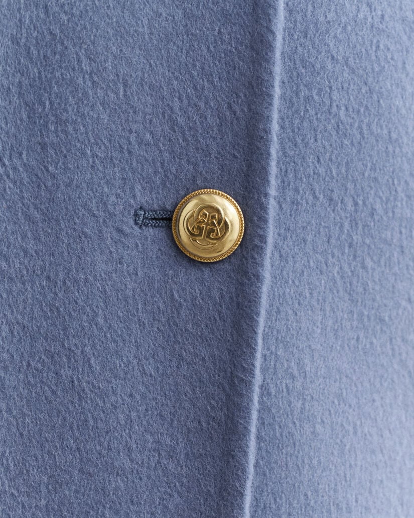 Jekker met handgestikt detail