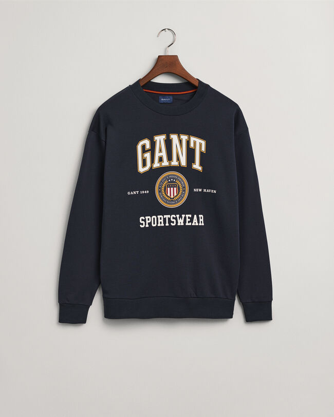 Crest Shield sweatshirt met ronde hals