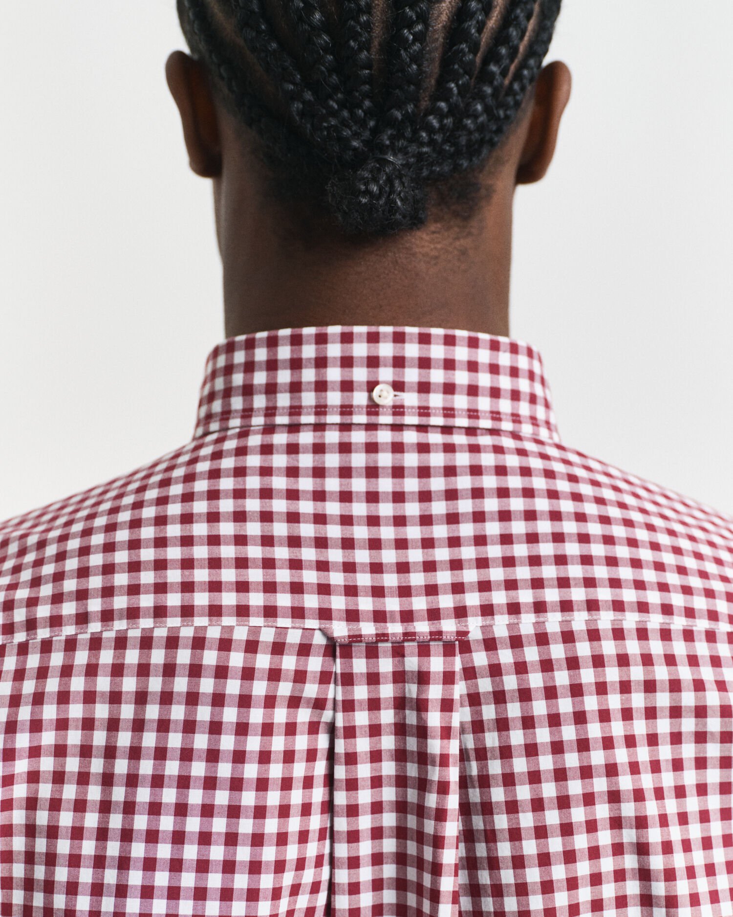 Regular Fit Classic overhemd met Gingham-ruitje van poplin