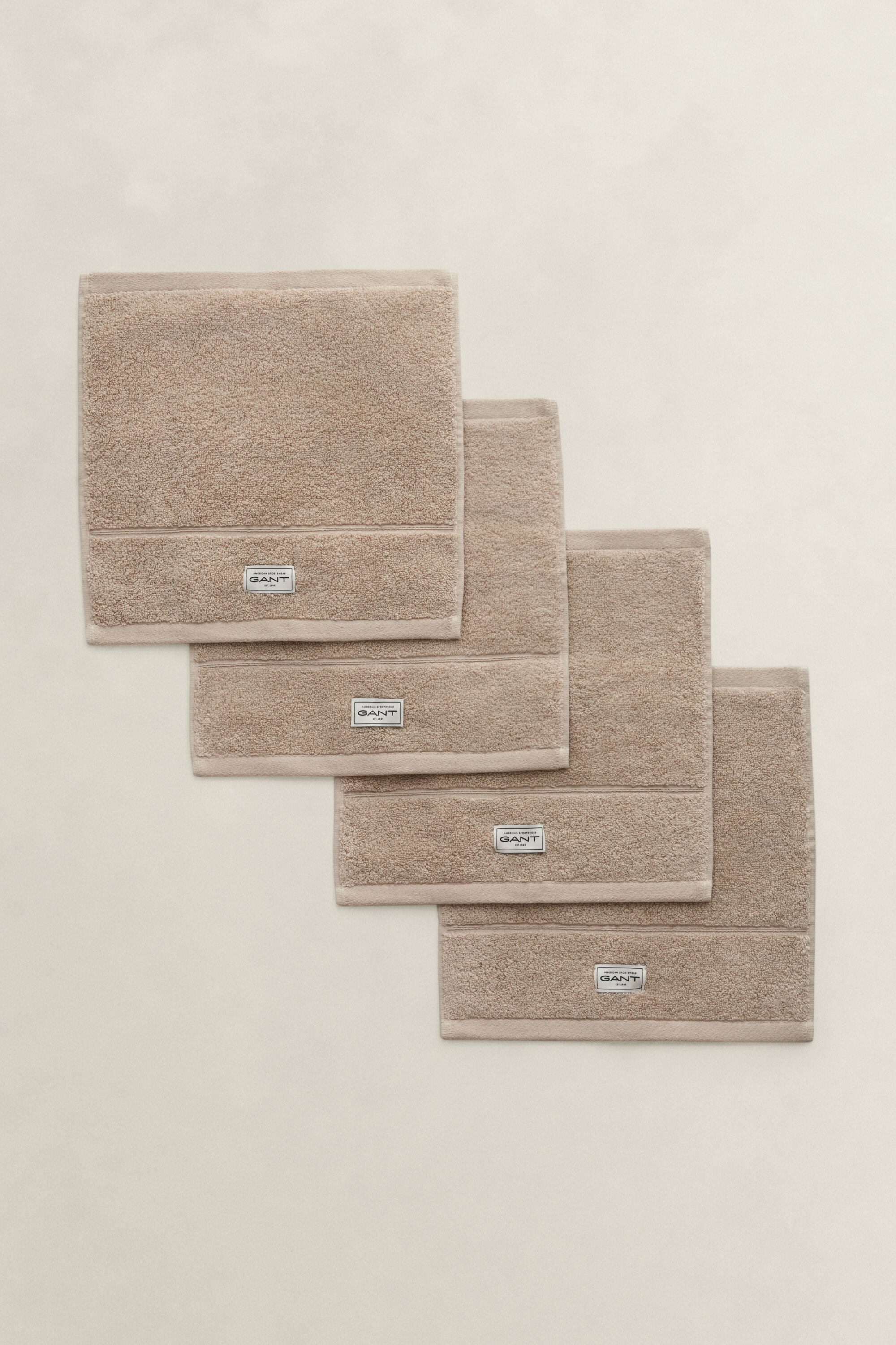 Set van vier Premium handdoeken 30 x 30 cm