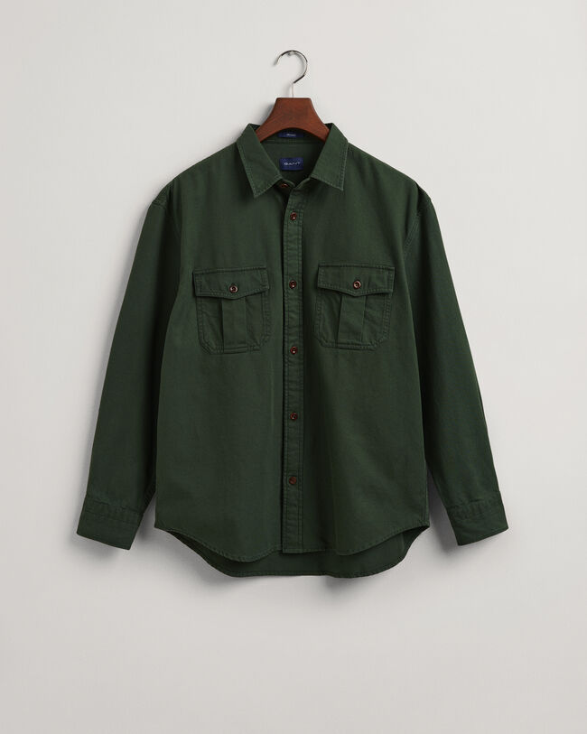 Relaxed Fit overhemd van keperstof