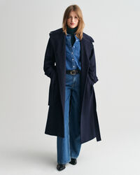 Wollen trenchcoat