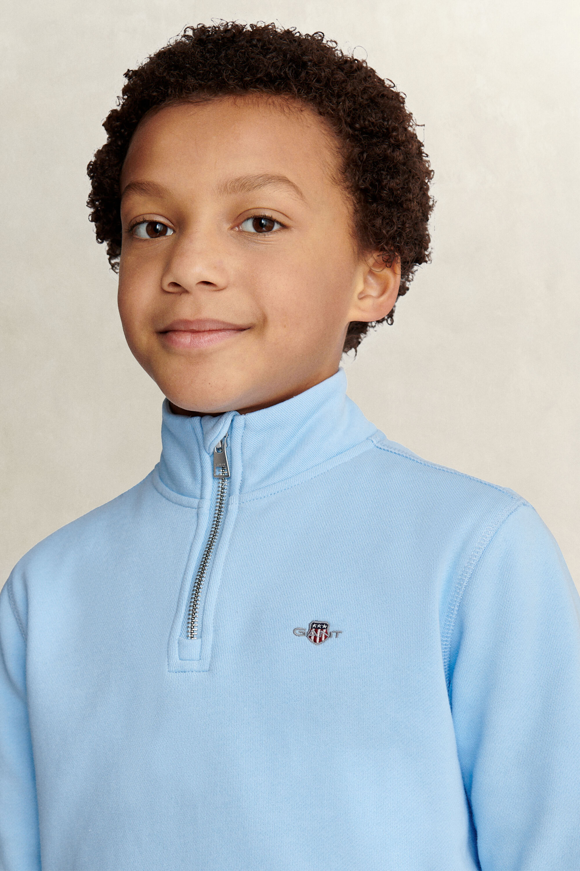 Teen Boys sweatshirt met korte rits
