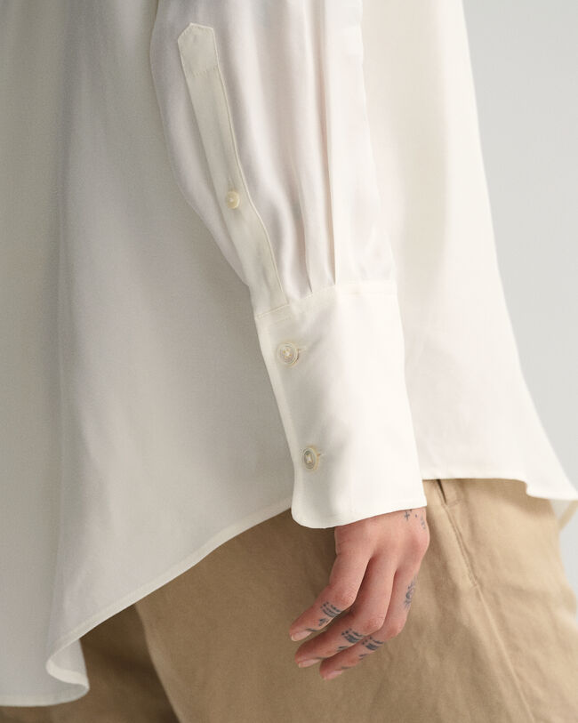 Relaxed Fit overhemd met klepzakken