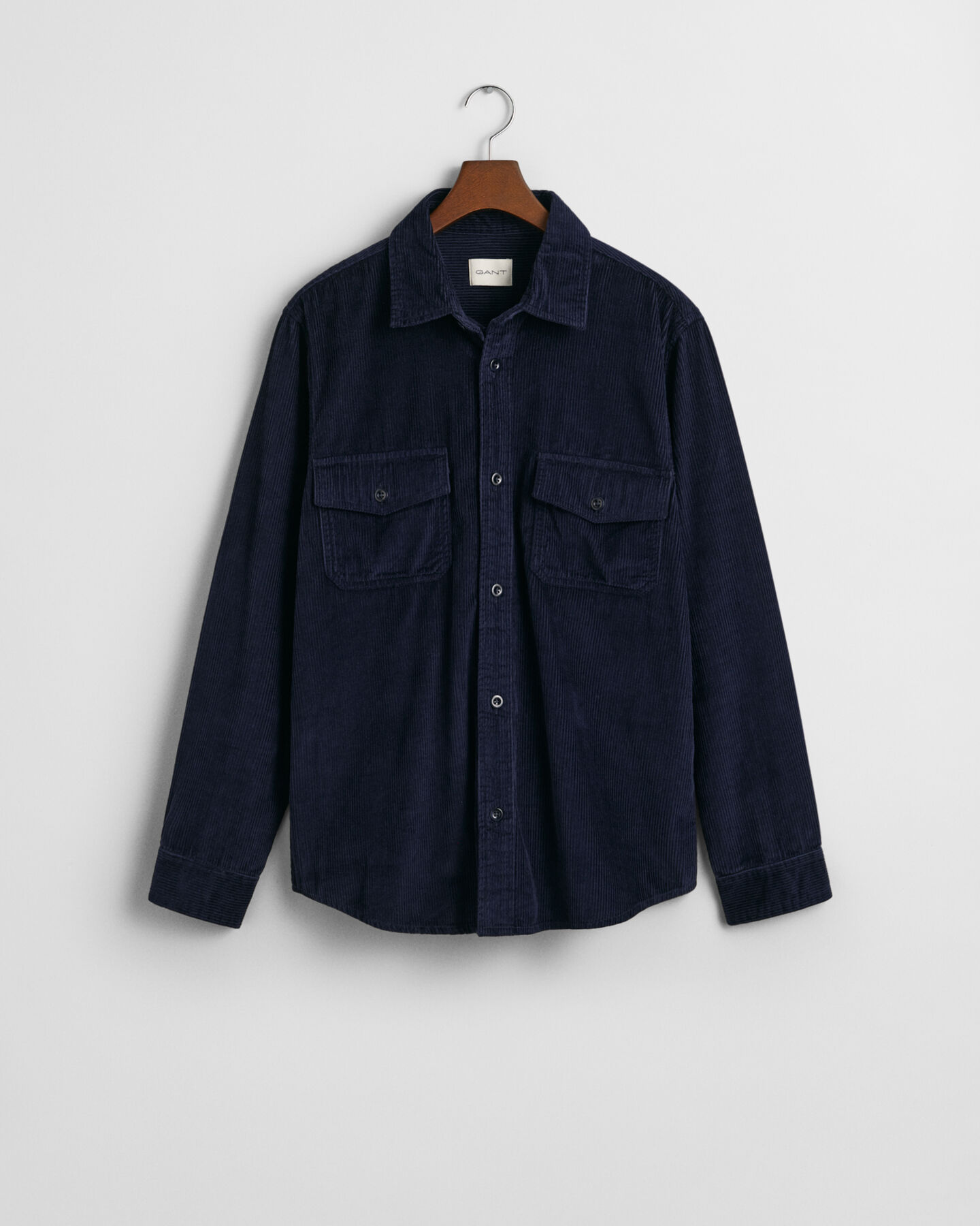 Regular Fit overshirt van corduroy