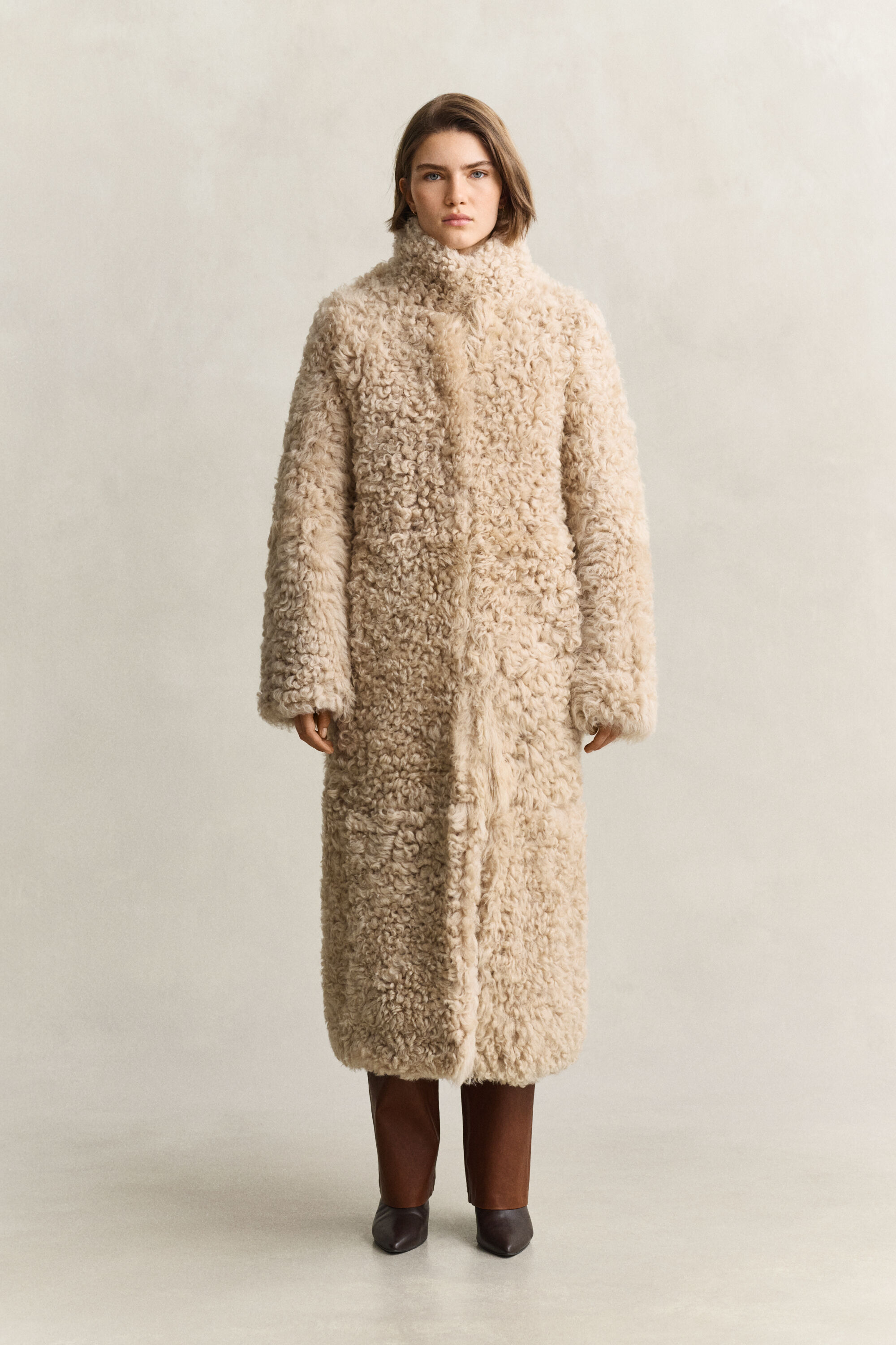 Shearling jas