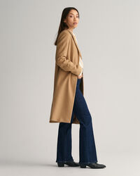 Getailleerde jas van wolmix