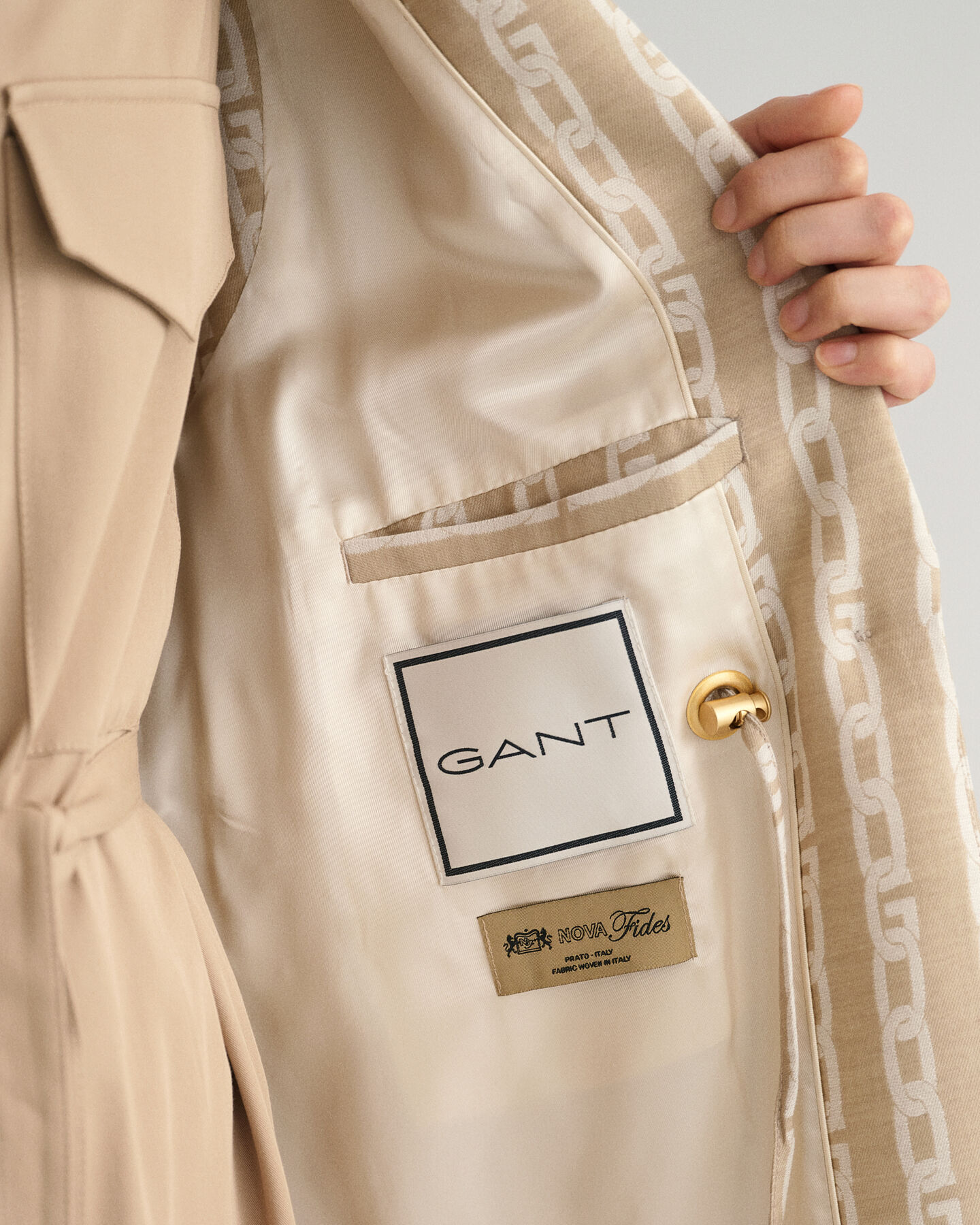 Chain Jacquard gilet