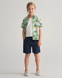 Kids linnen short