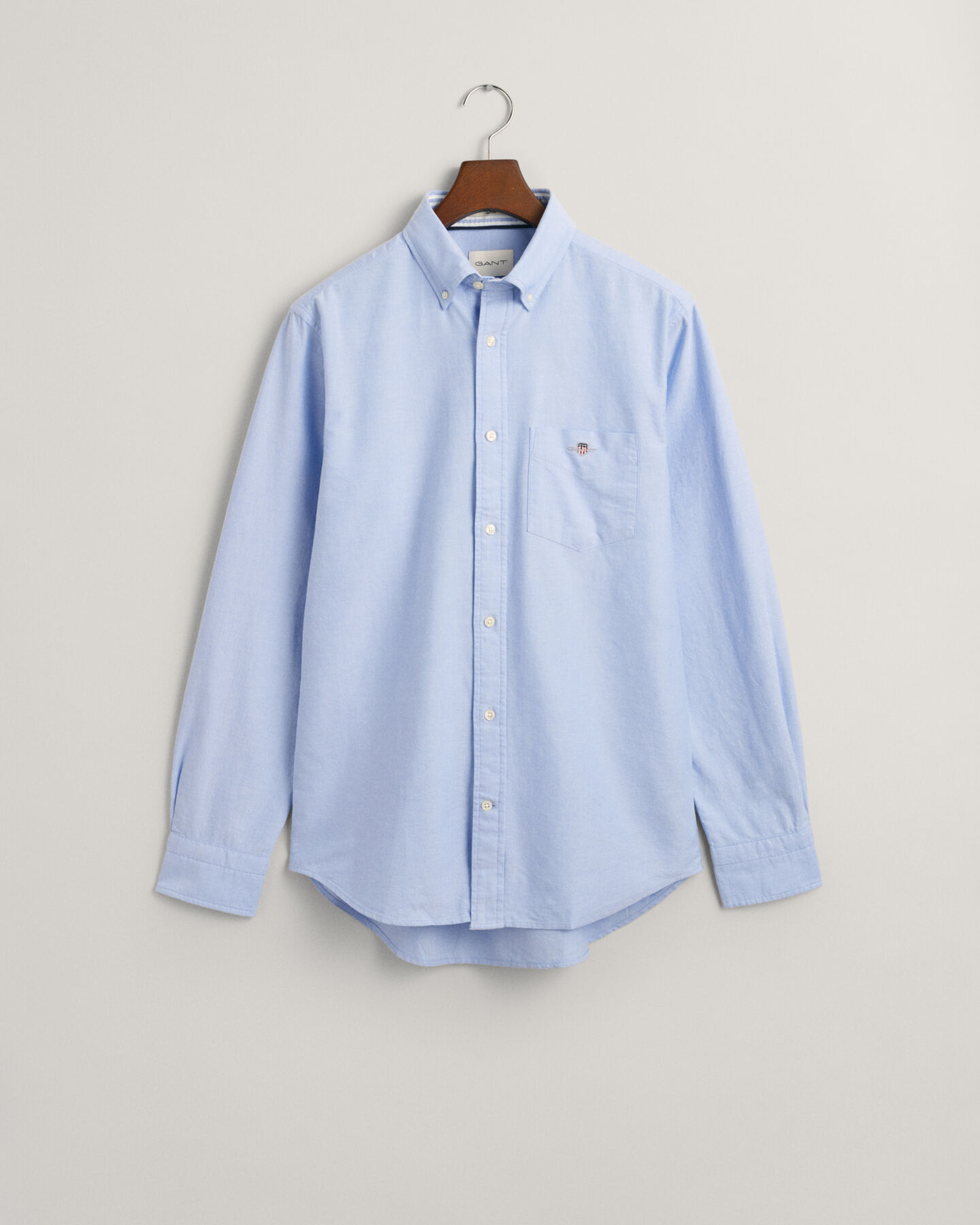 Seasonal Essential Regular Fit Archive Shield Oxford-overhemd