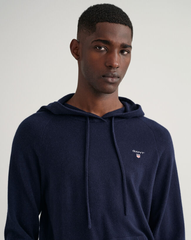 Gebreide hoodie