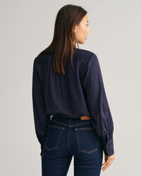 Regular Fit satijnen overhemd