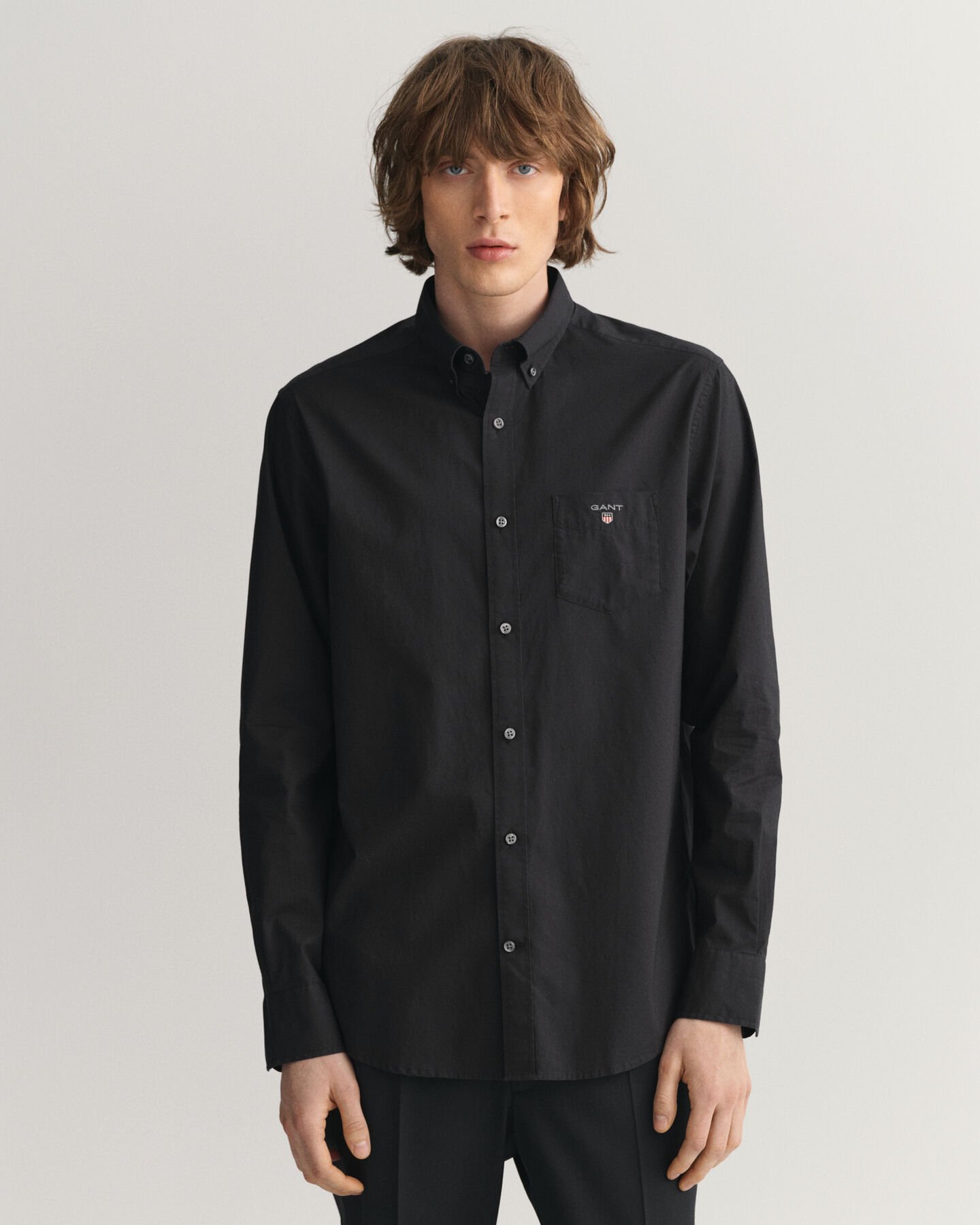 Regular Fit overhemd van poplin