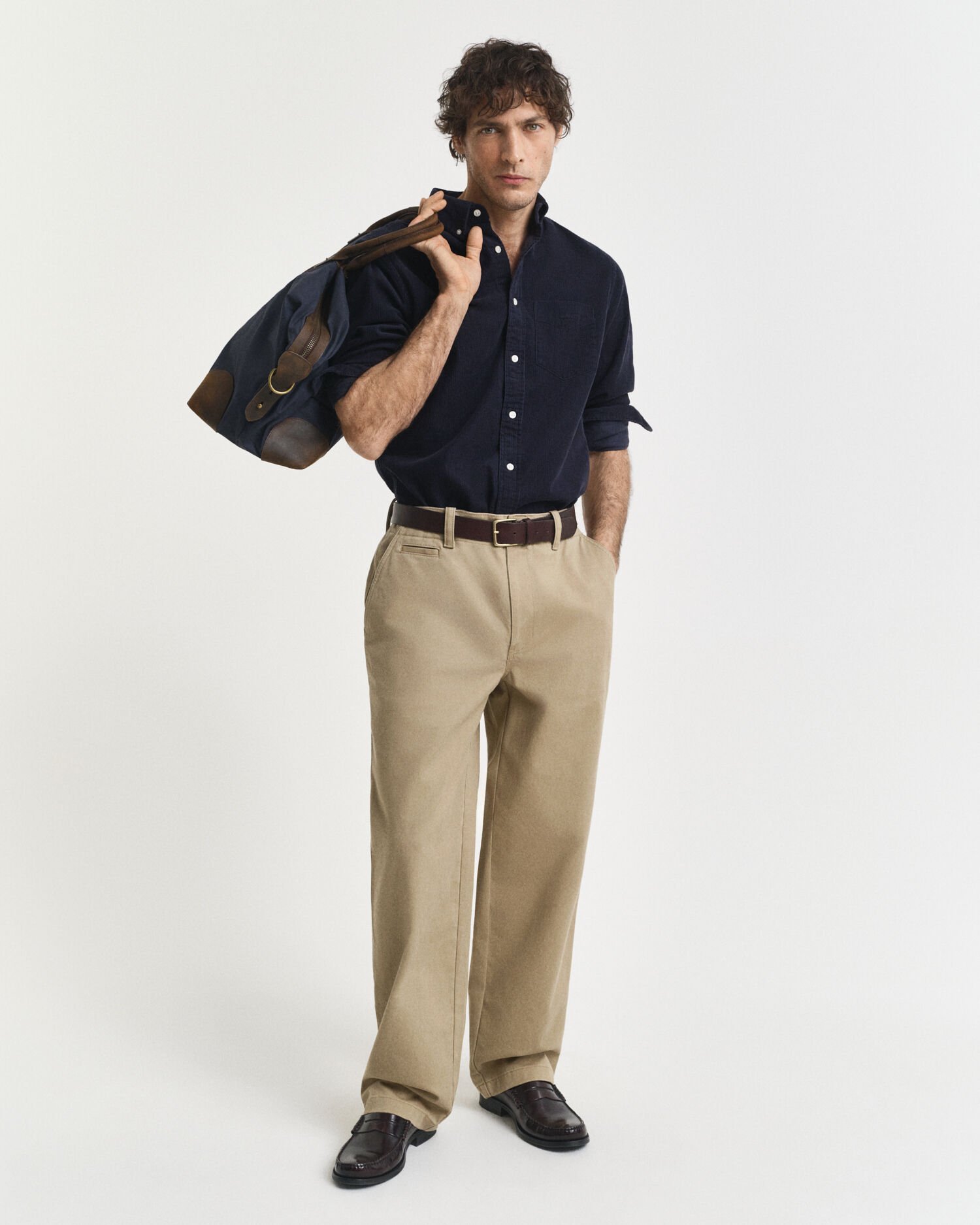 Regular Fit corduroy overhemd