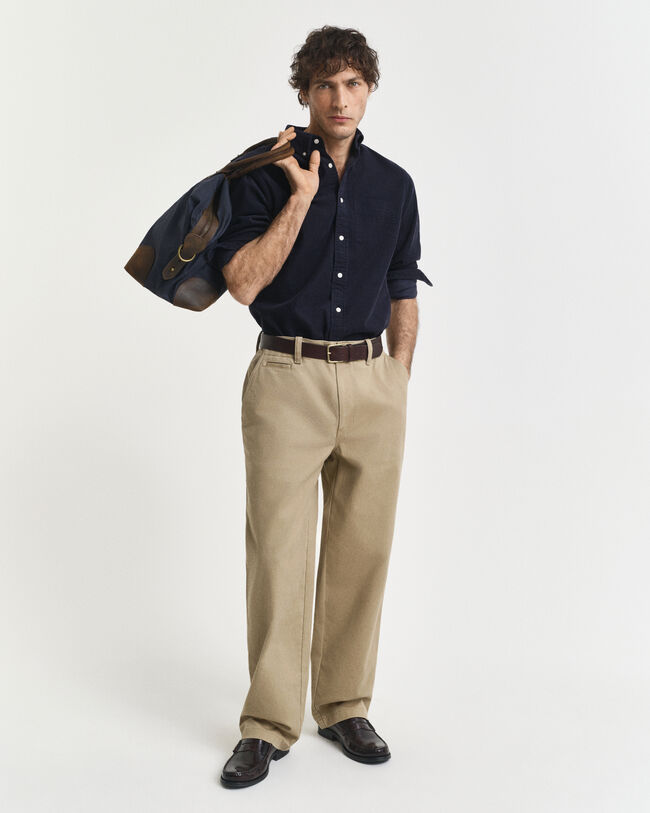 Regular Fit corduroy overhemd