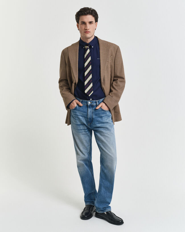 Regular Fit Pinpoint Oxford-overhemd