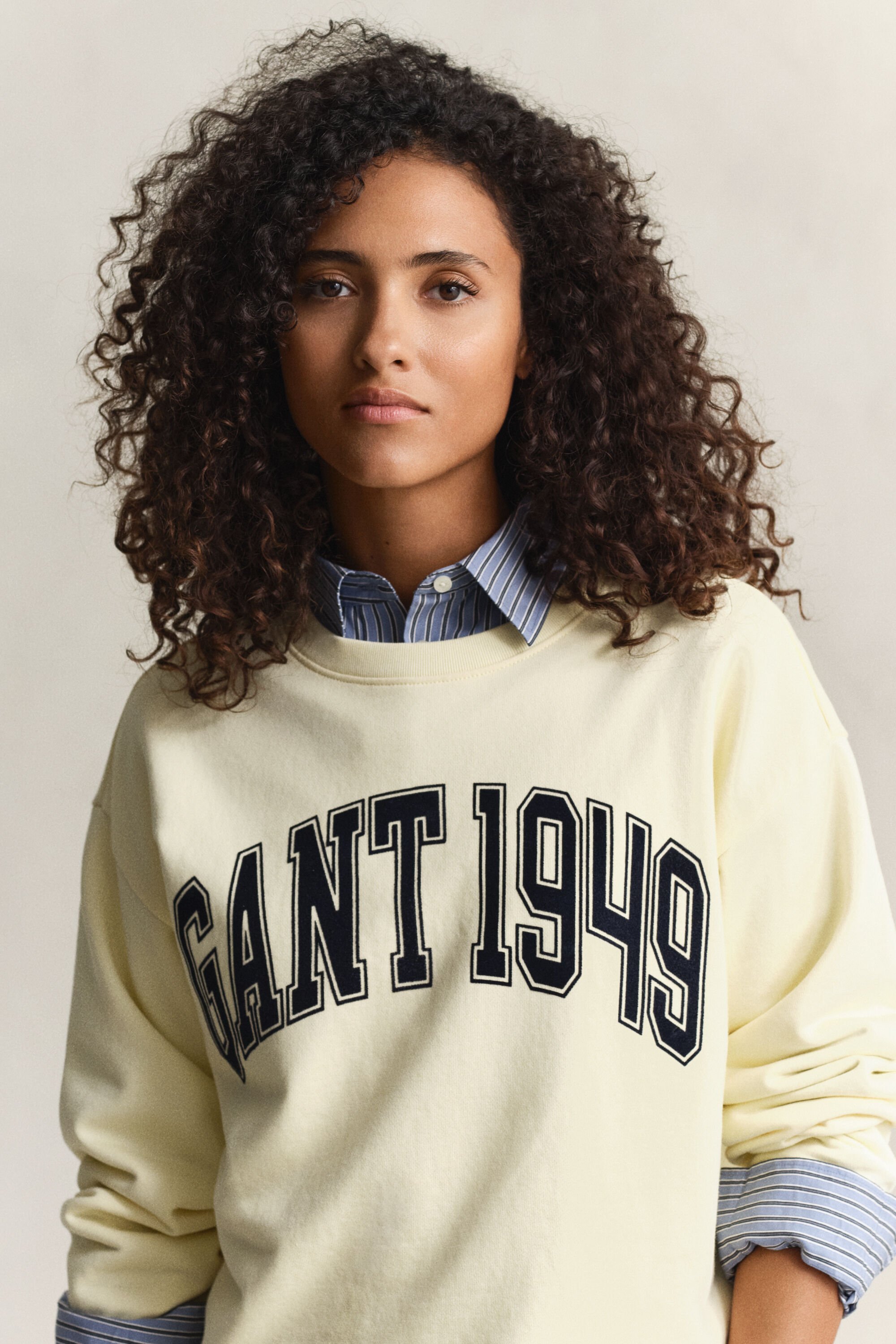 Graphic sweatshirt met ronde hals