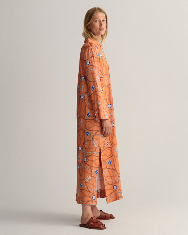 Jurk met Sailing-print