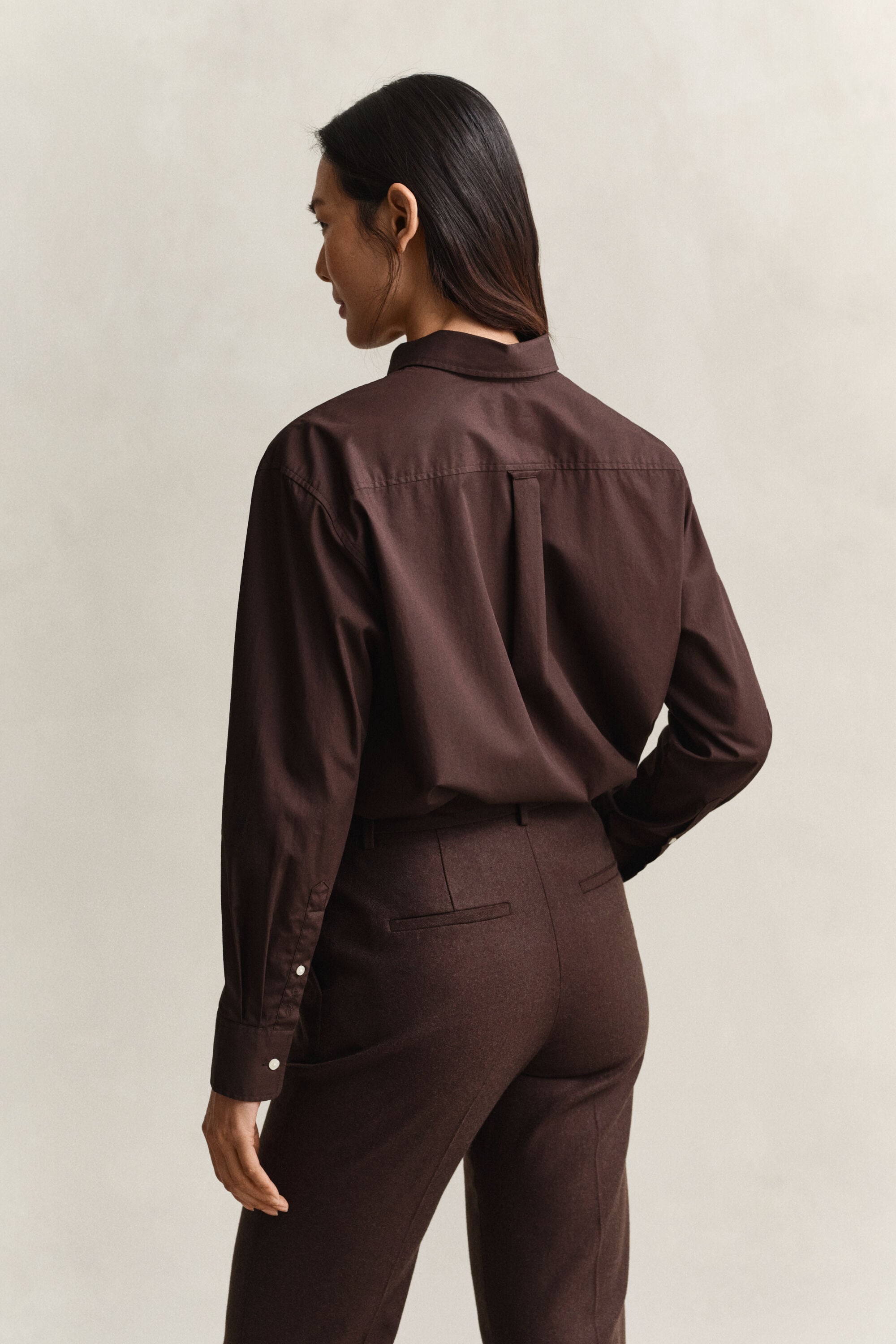 Relaxed Fit Classic overhemd van poplin