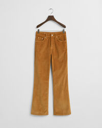 Flared corduroy jeans