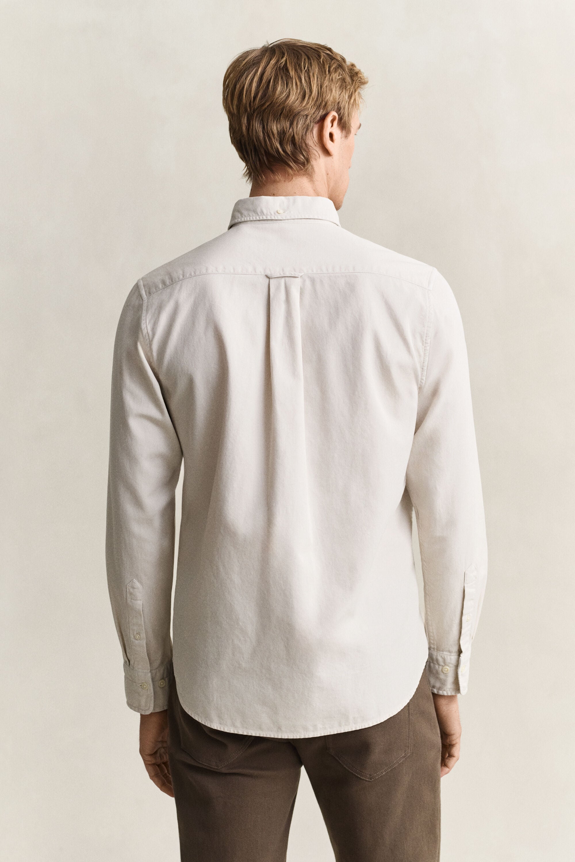 Regular Fit overhemd van keperstof