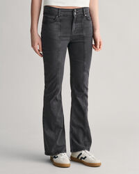 Teen Girls bootcut jeans met stretch en lage taille