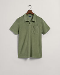Terry Cloth piqu&eacute; poloshirt