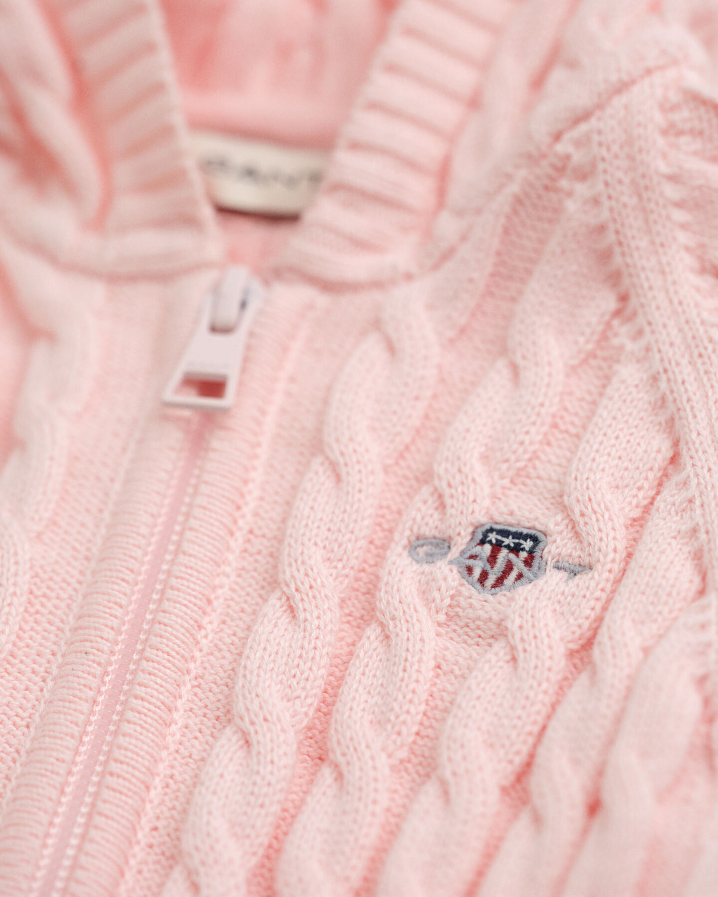 Baby Shield katoenen onesie met gebreide kabels