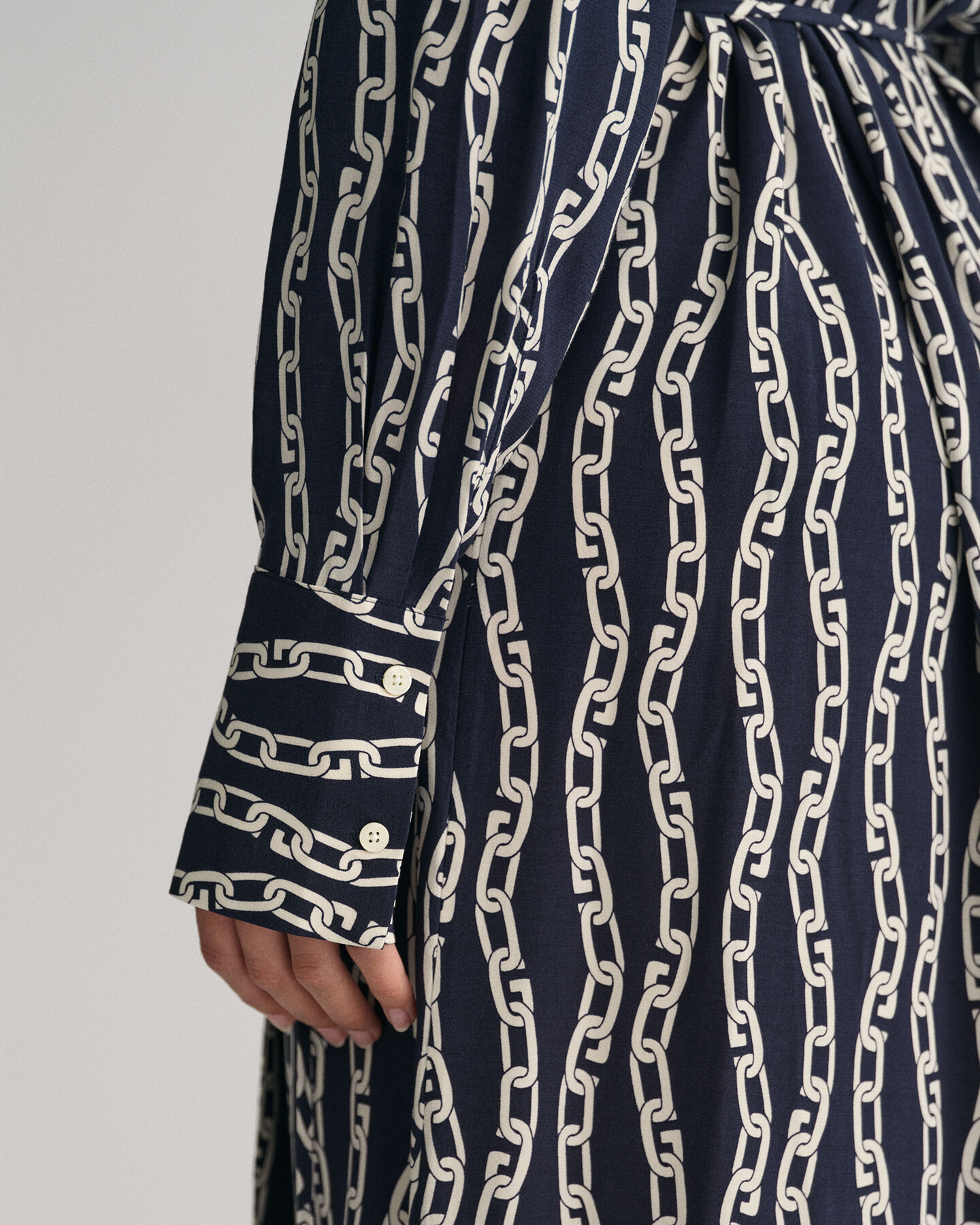 Chain Print wikkeljurk