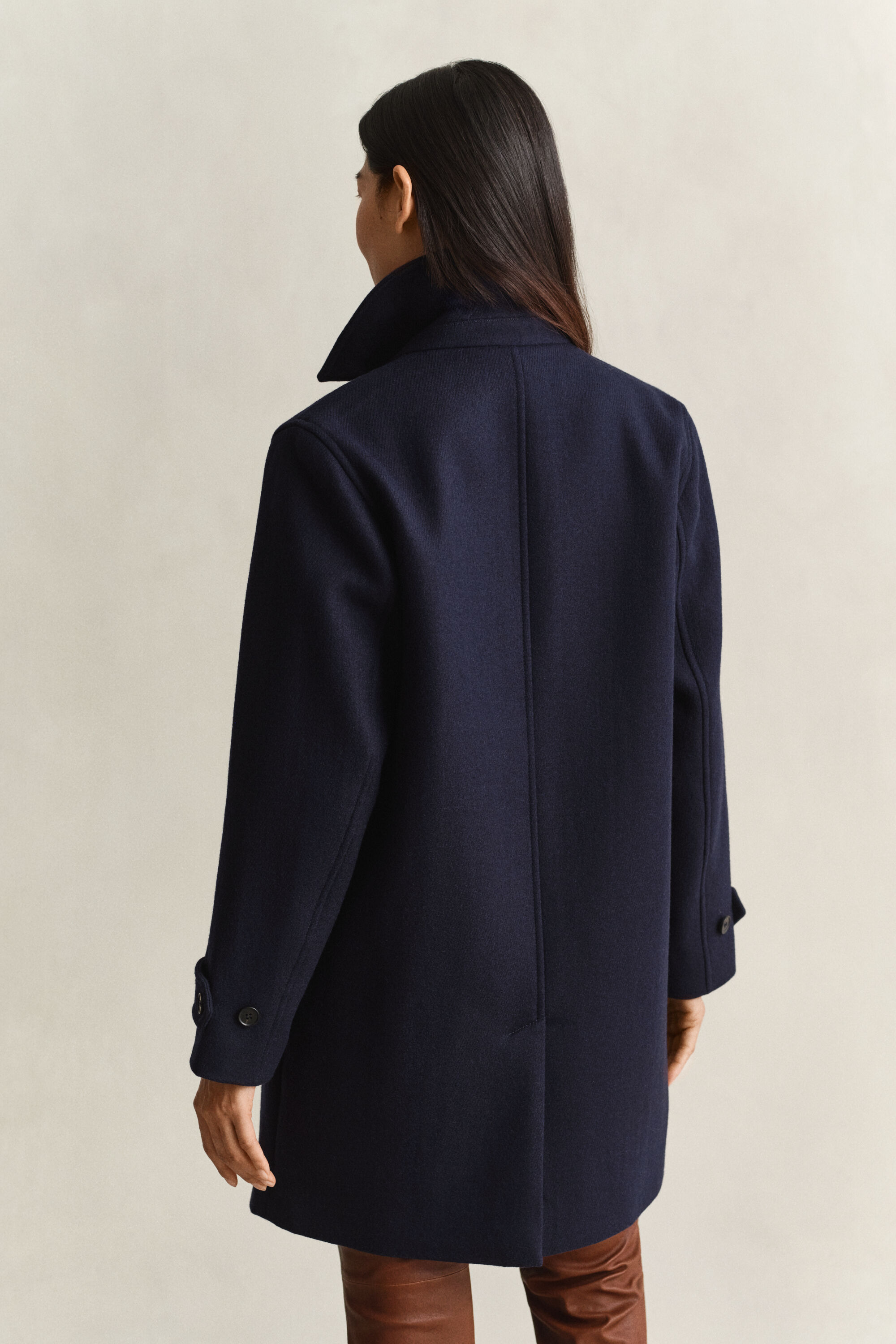 Car Coat van wolmix