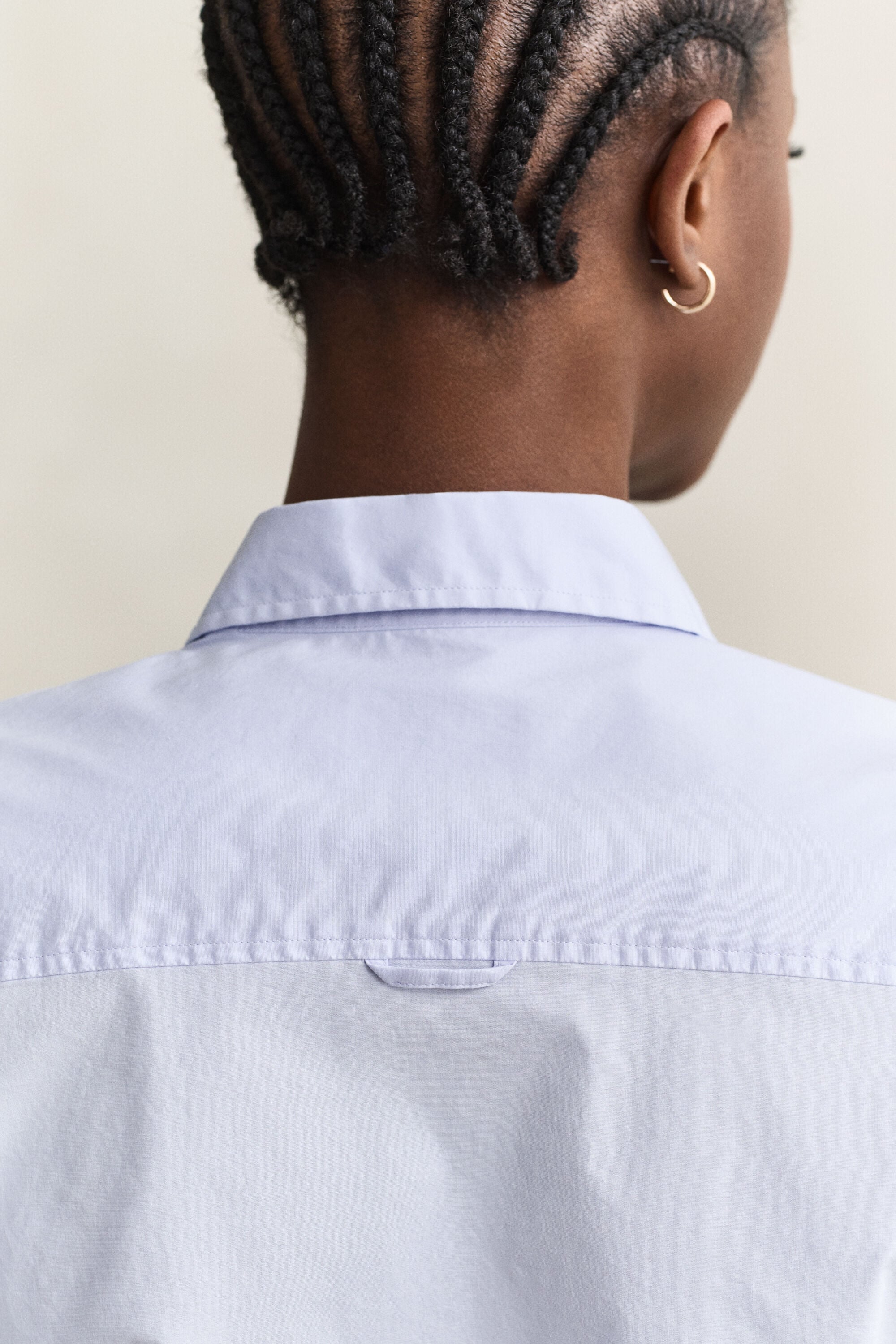 Poplin overhemd