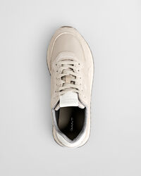 Bevinda sneakers van nylon en su&egrave;de