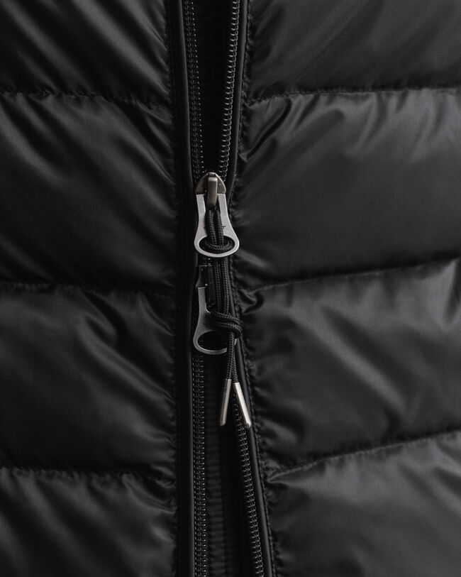 Lichte donsbodywarmer