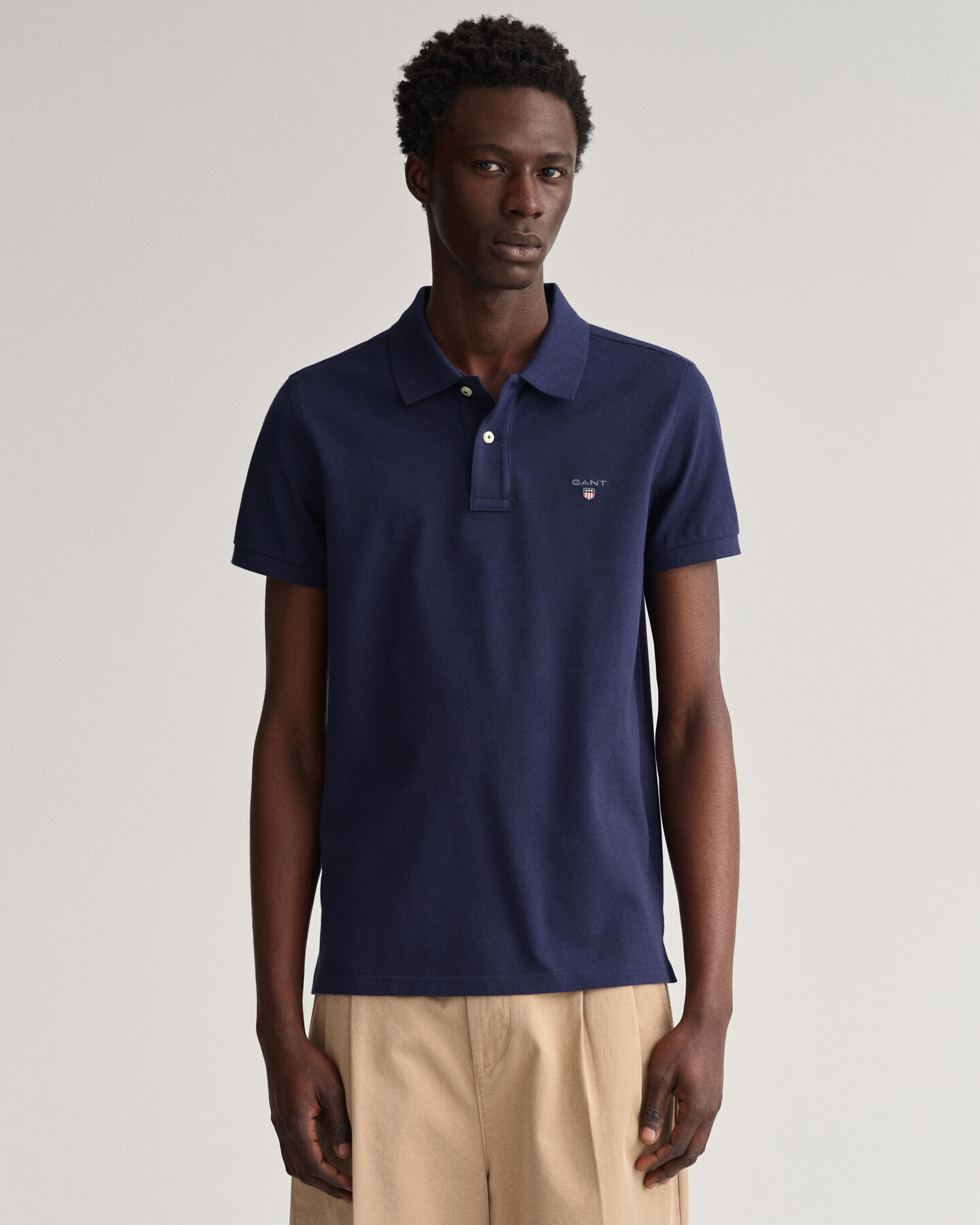 Original Slim Fit piqué poloshirt