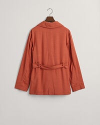 Relaxed Fit blazer met ceintuur