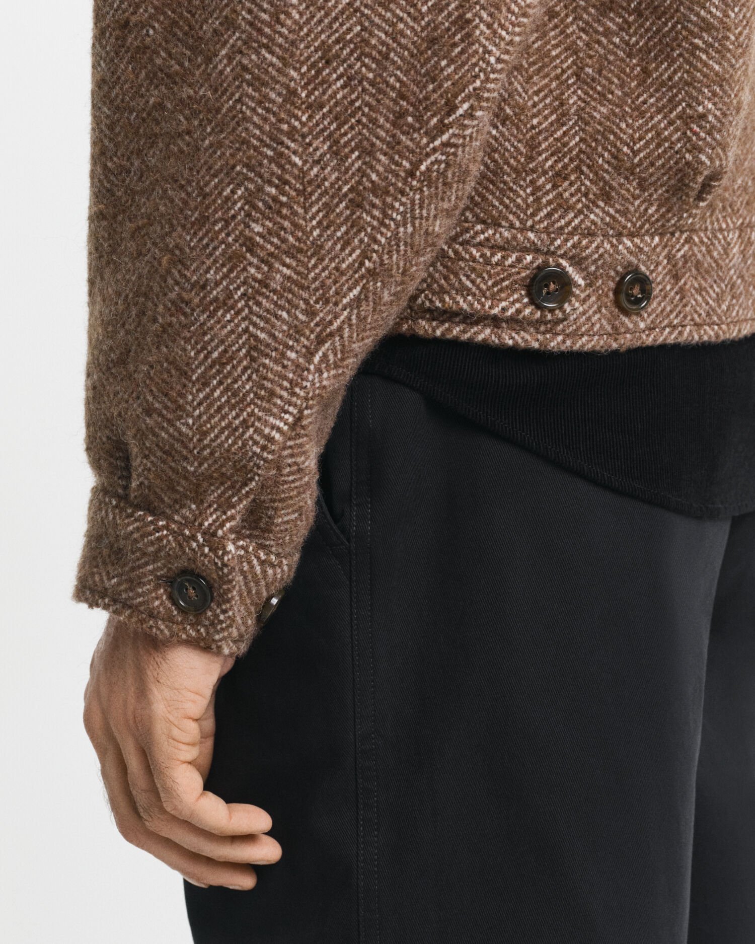 Wollen Harrington jack