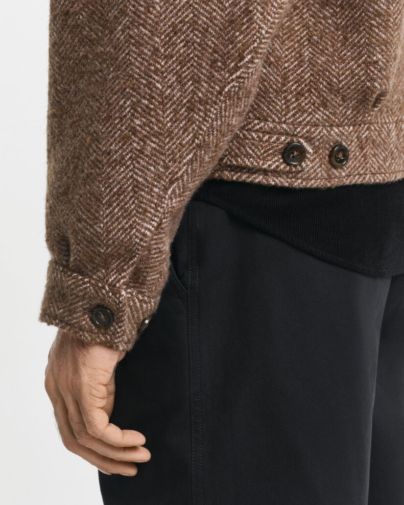 Wollen Harrington jack