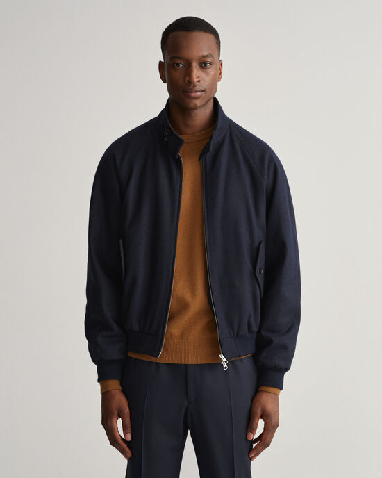 Wollen Harrington jack