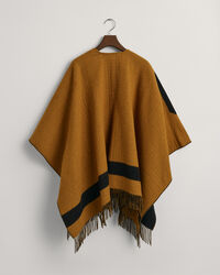 Logo poncho van wol