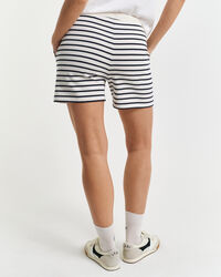 Jersey short met Bretonse streep