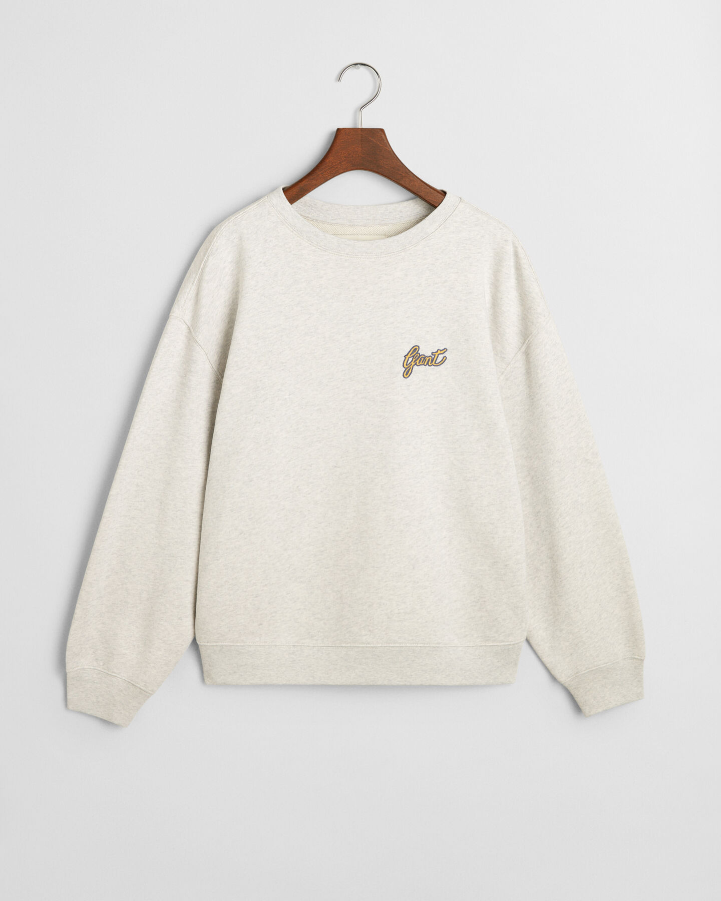 Script Graphic sweatshirt met ronde hals