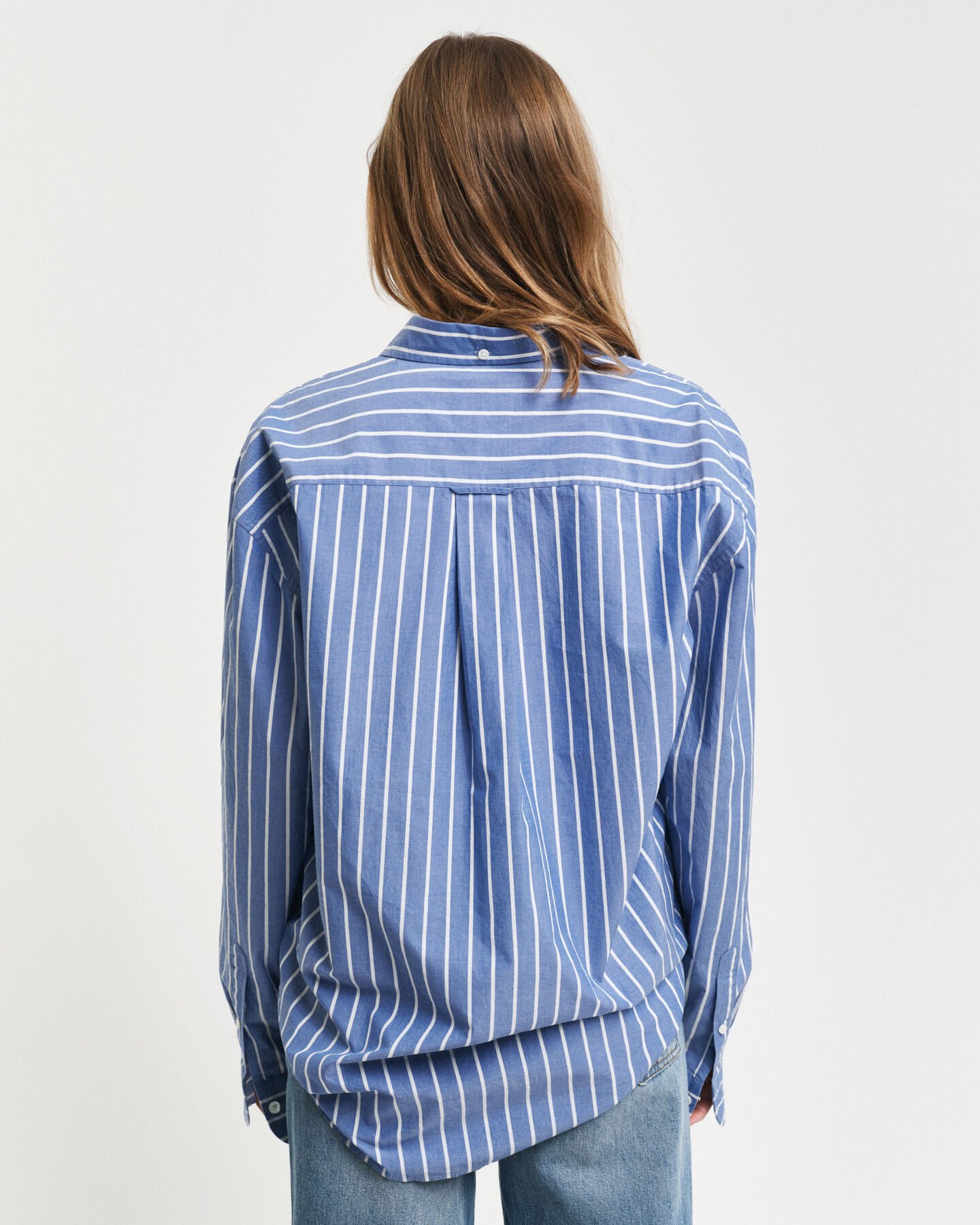 Relaxed Fit Striped Heritage Poplin overhemd